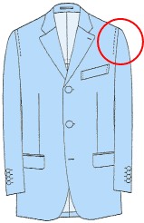 テーラードスーツなフォルムのシャツ仕立てジャケット